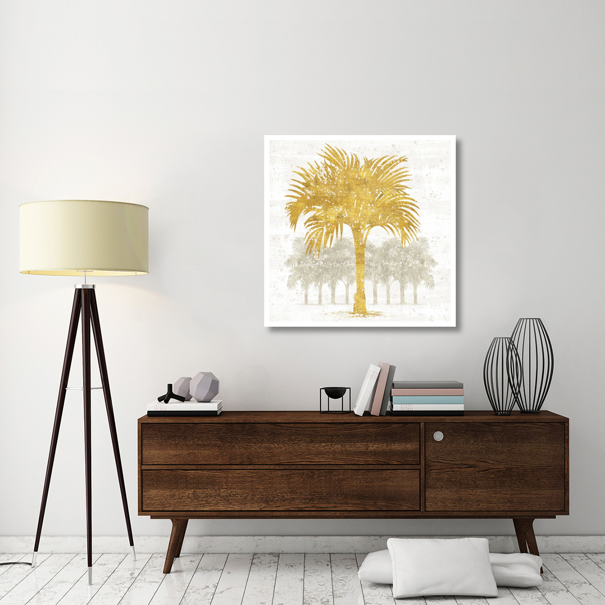 Palm Coast IV -Paper Art-38&quotx38"