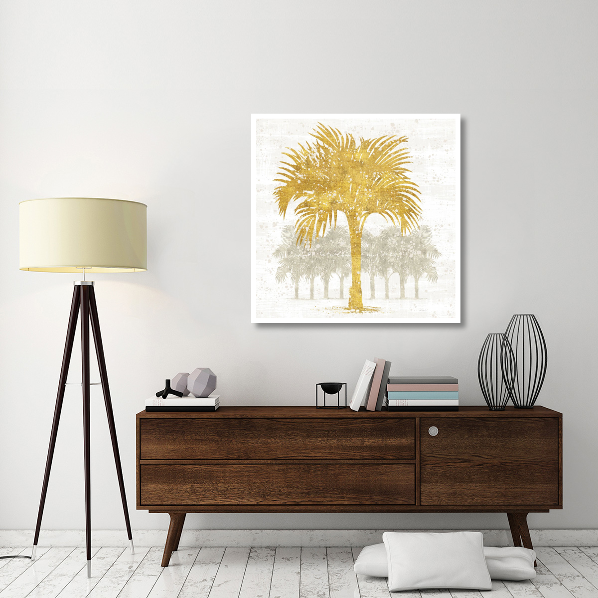 Palm Coast IV -Paper Art-42&quotx42"
