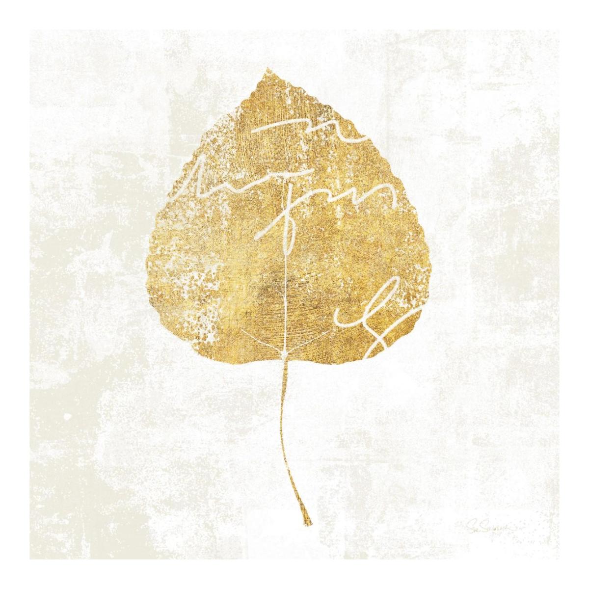 Bronzed Leaf II -Paper Art-20"x20"