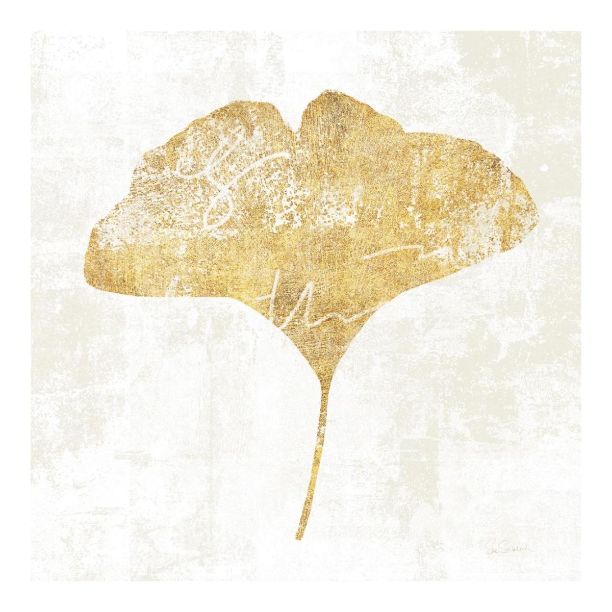 Bronzed Leaf III -Paper Art-20"x20"