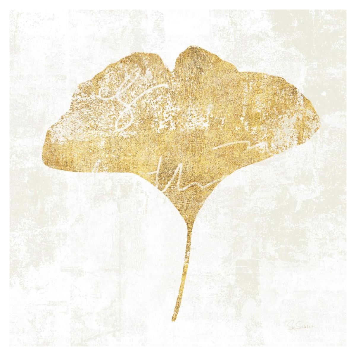 Bronzed Leaf III -Paper Art-38"x38"