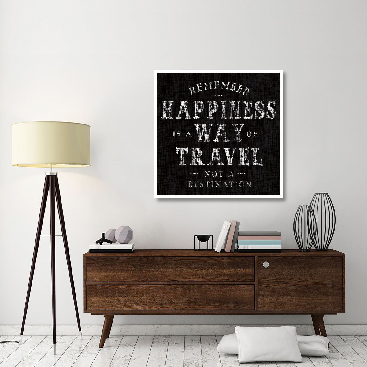 Rustic Inspiration I -Paper Art-42&quotx42"