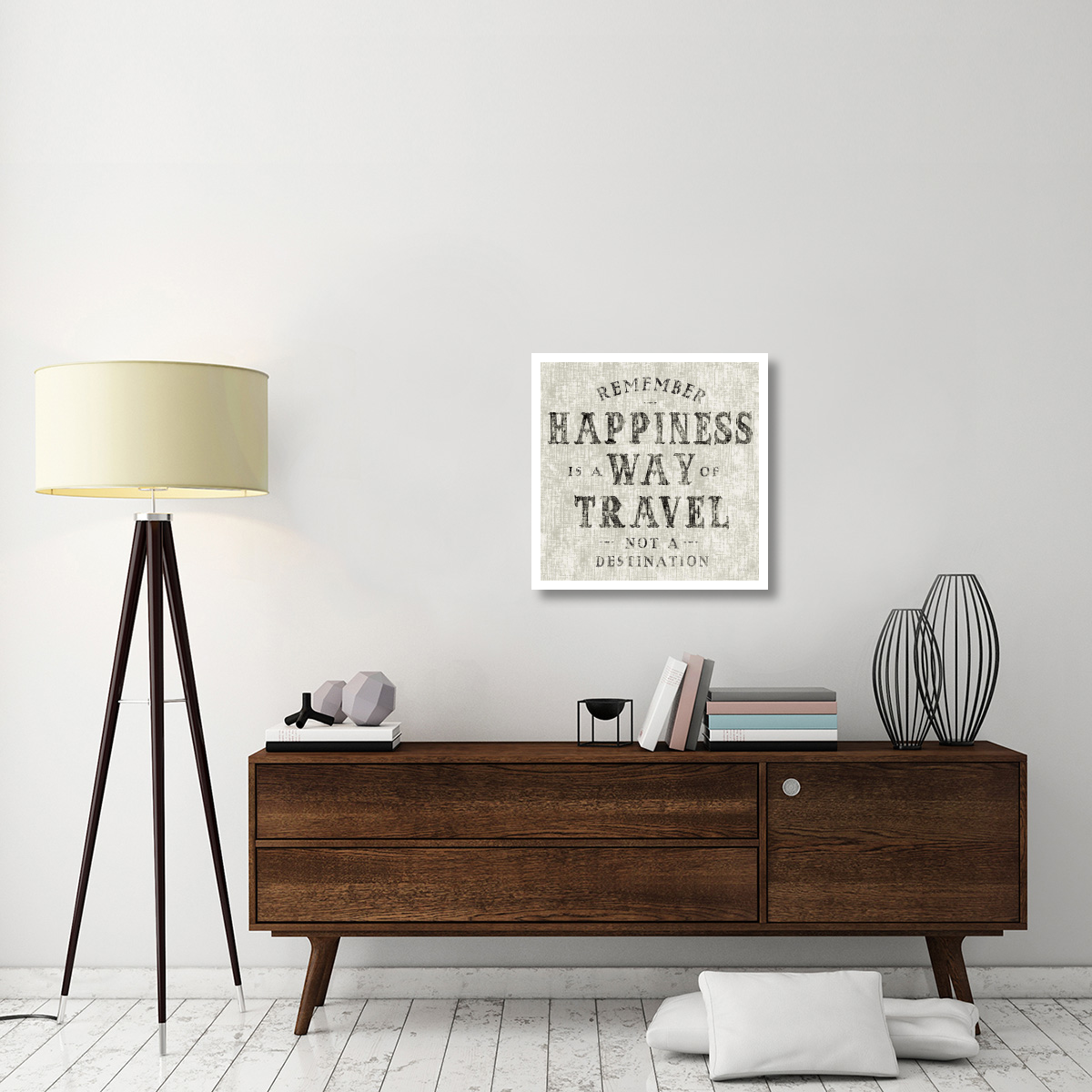 Rustic Inspiration I Light -Paper Art-26&quotx26"