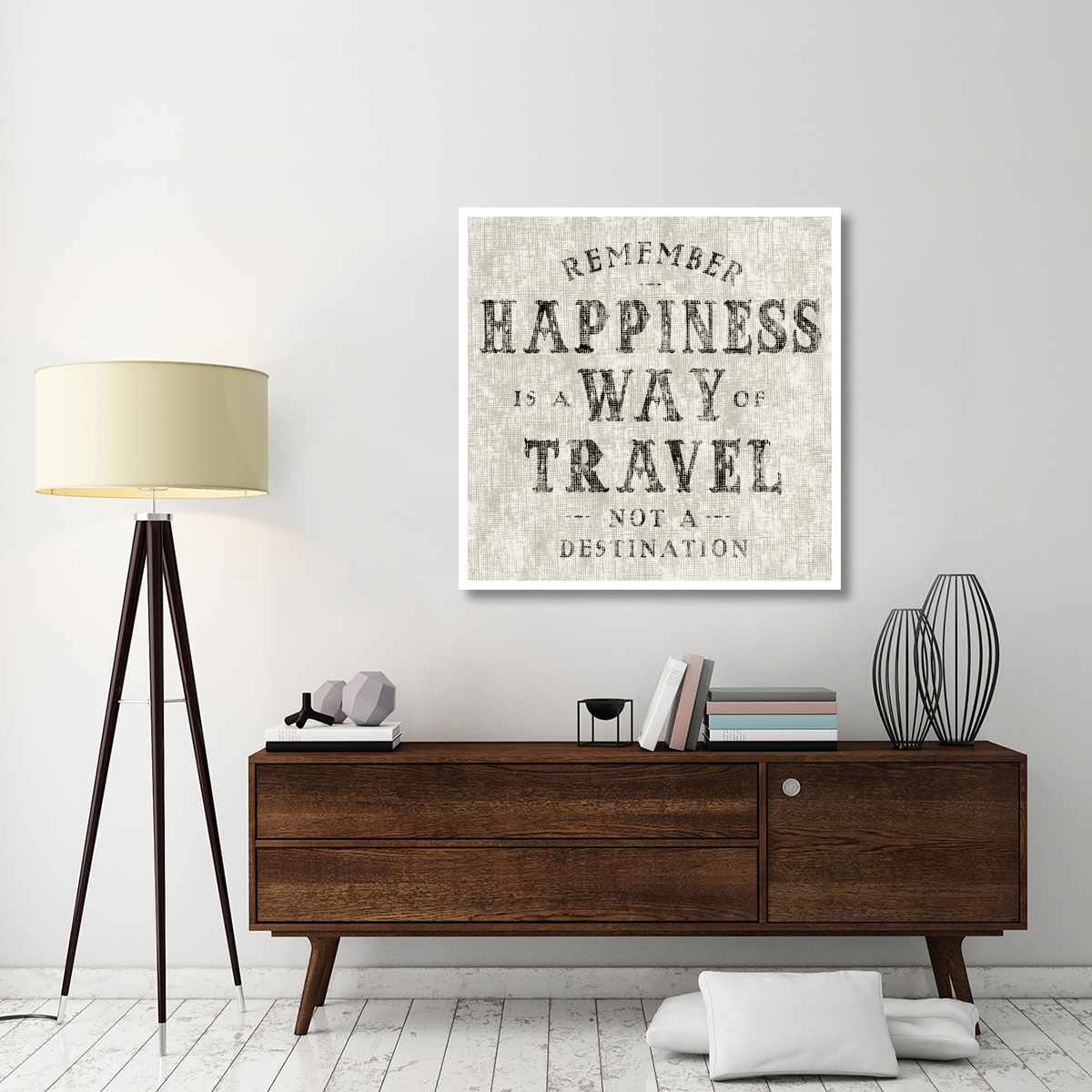 Rustic Inspiration I Light -Paper Art-42&quotx42"