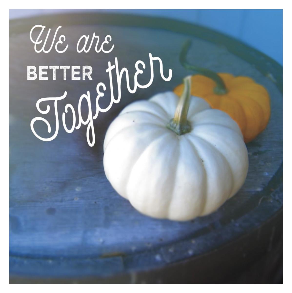Better Together -Paper Art-32"x32"