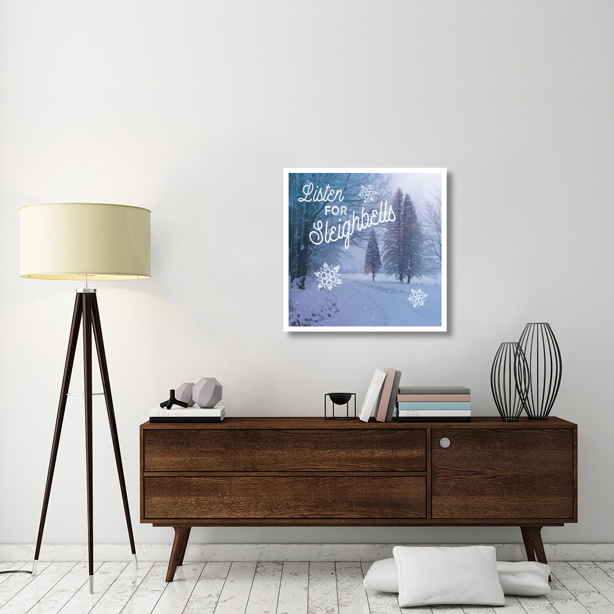 Let it Snow II -Paper Art-32&quotx32"