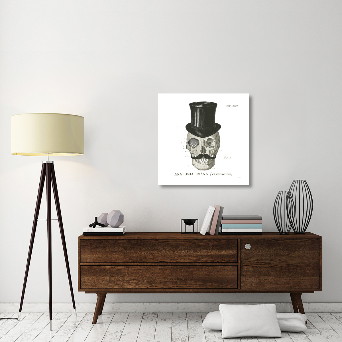 Dandy Bones I -Paper Art-32&quotx32"
