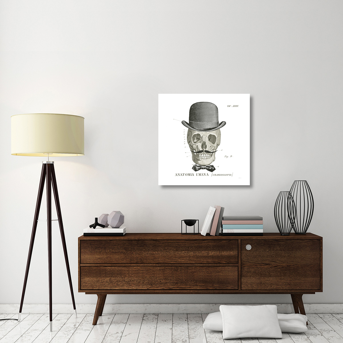Dandy Bones IV -Paper Art-32&quotx32"