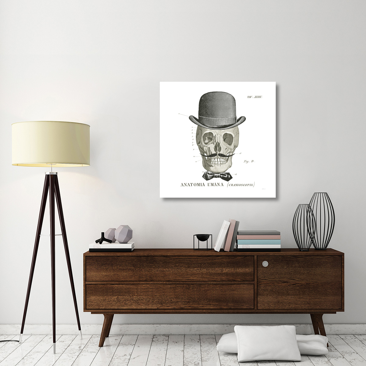 Dandy Bones IV -Paper Art-38&quotx38"