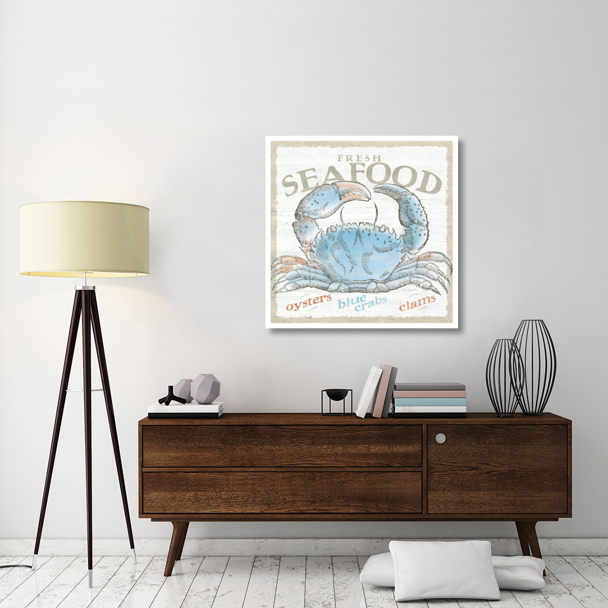 Seaside Life II -Paper Art-38&quotx38"