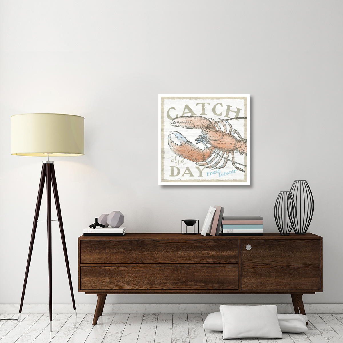 Seaside Life III -Paper Art-32&quotx32"
