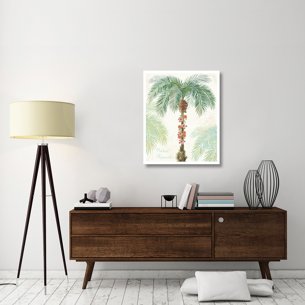 Flamingo Tropicale III -Paper Art-30&quotx37"