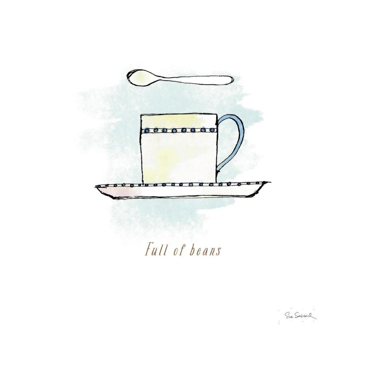 Good Brew III -Paper Art-26"x26"