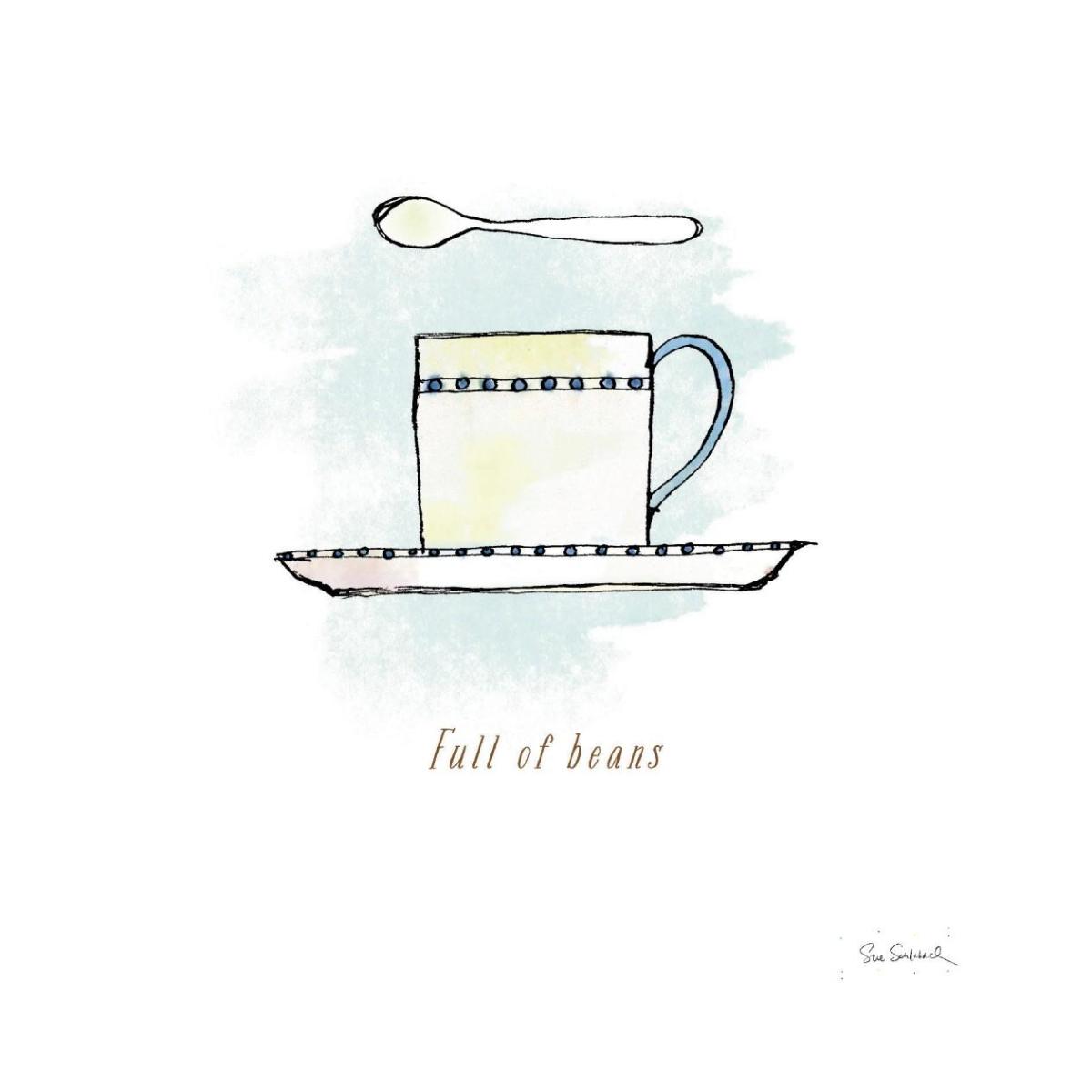 Good Brew III -Paper Art-42"x42"