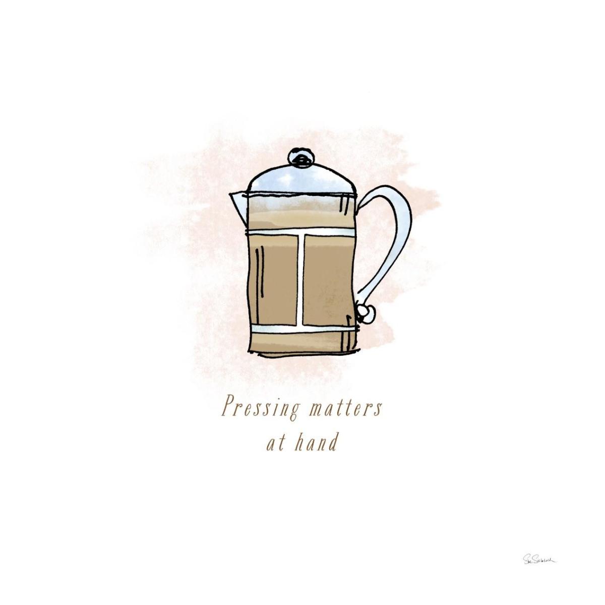 Good Brew IV -Paper Art-38"x38"