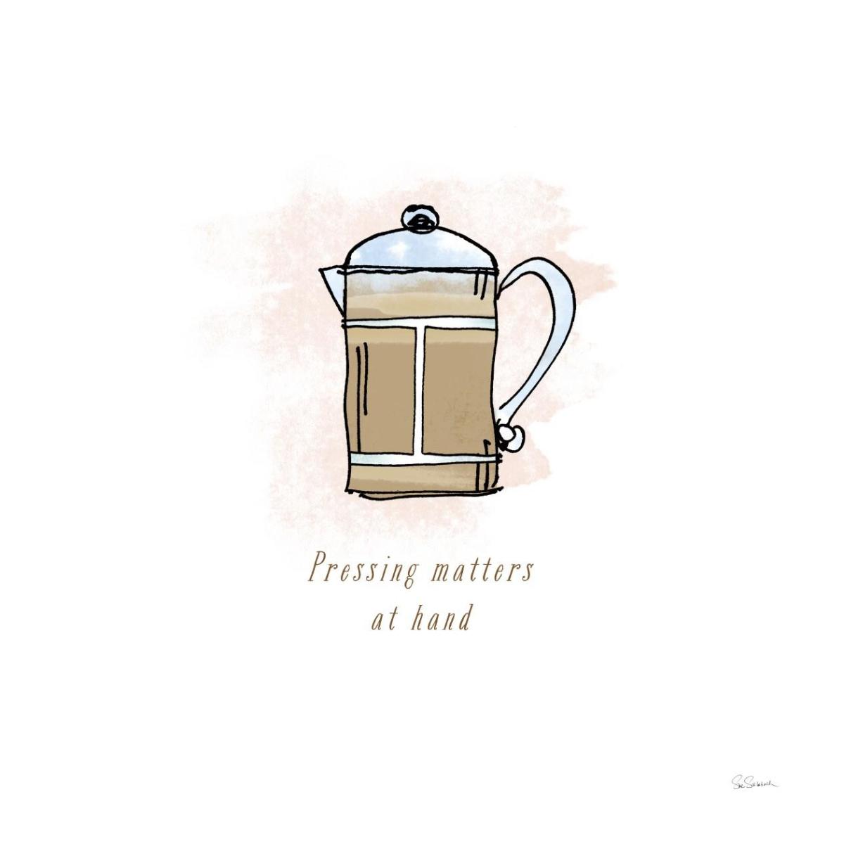 Good Brew IV -Paper Art-42"x42"