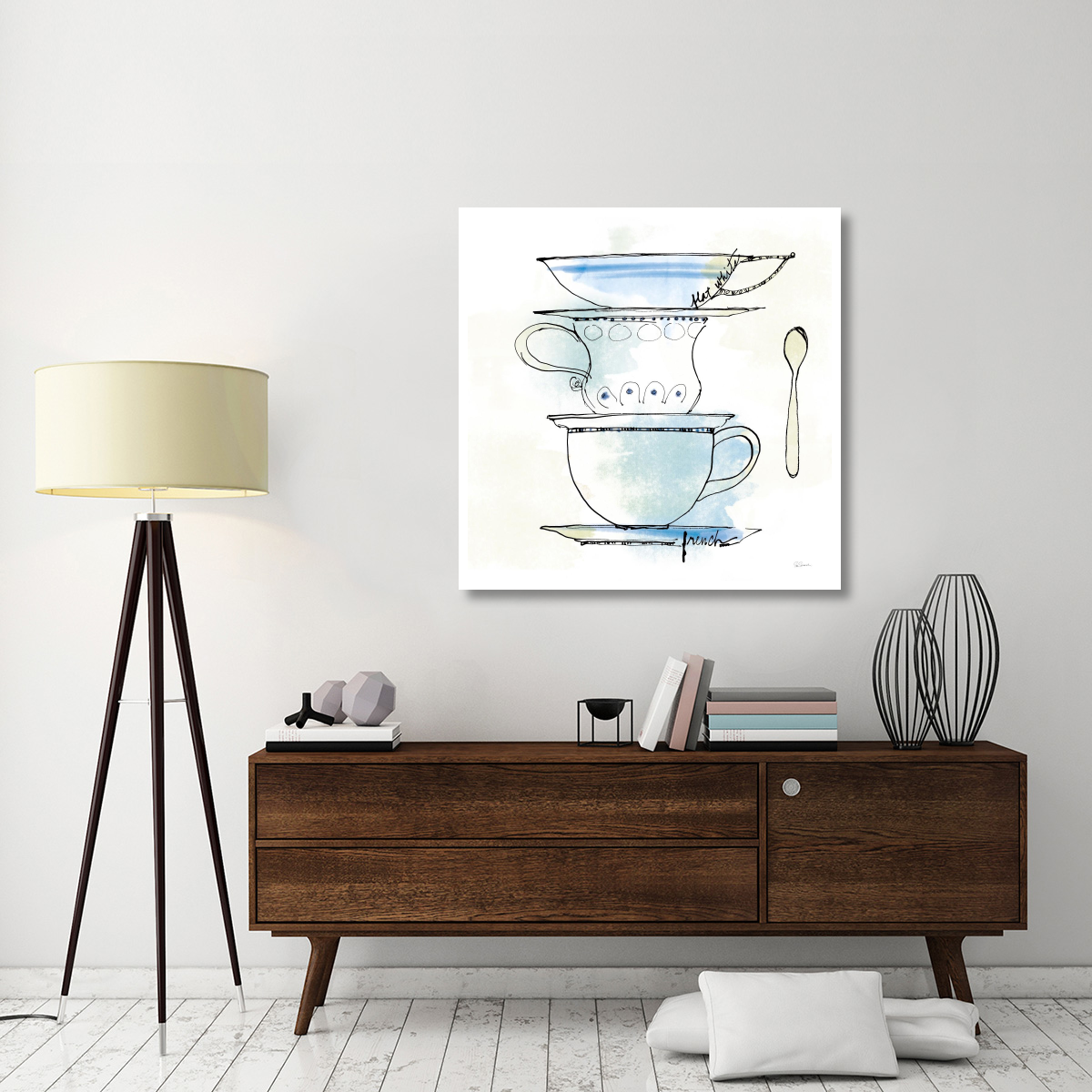 Good Brew VI -Paper Art-42&quotx42"