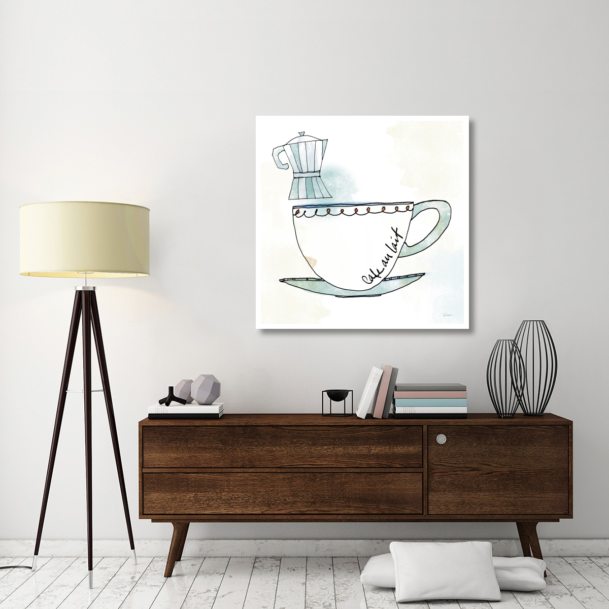Good Brew VII -Paper Art-42&quotx42"