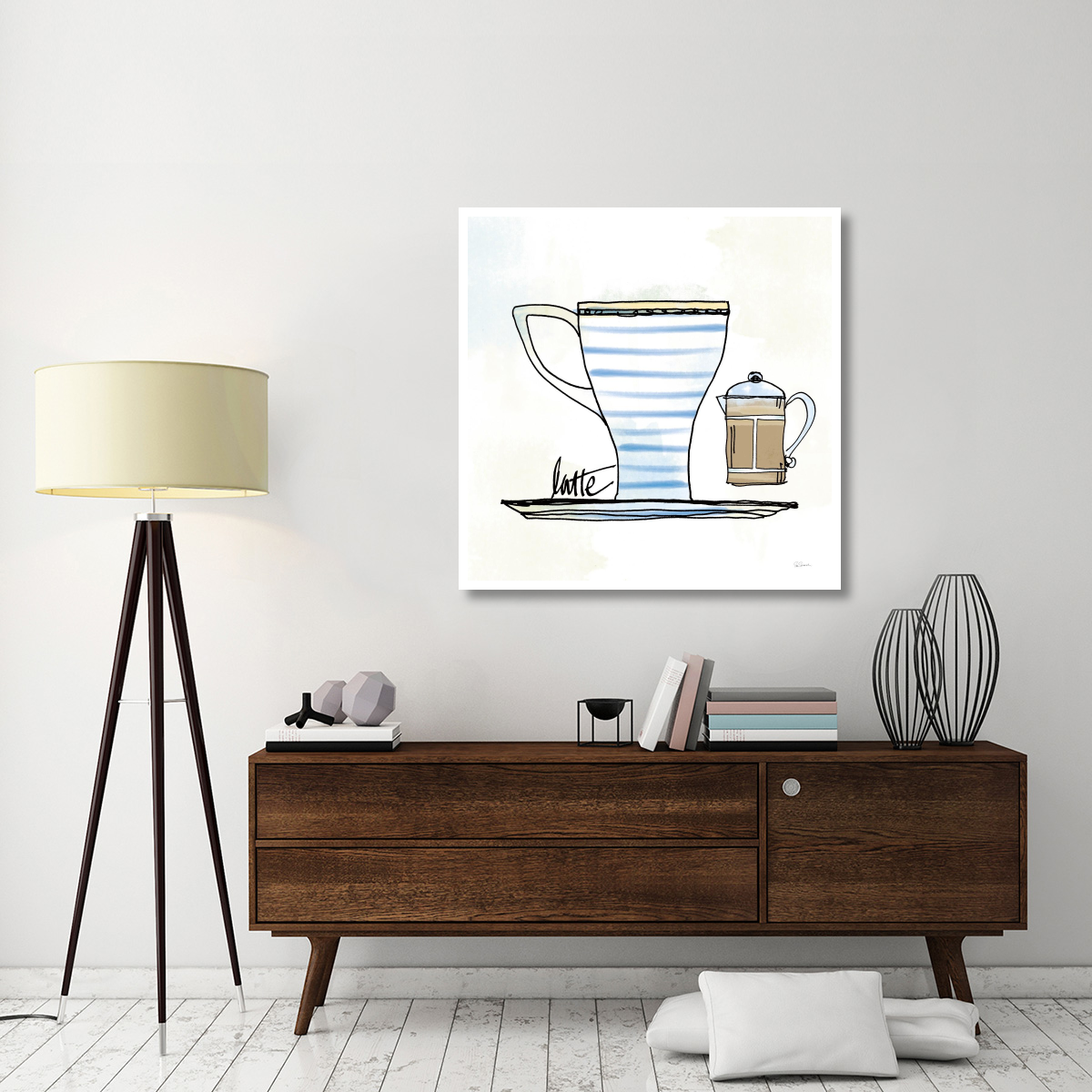 Good Brew VIII -Paper Art-42&quotx42"