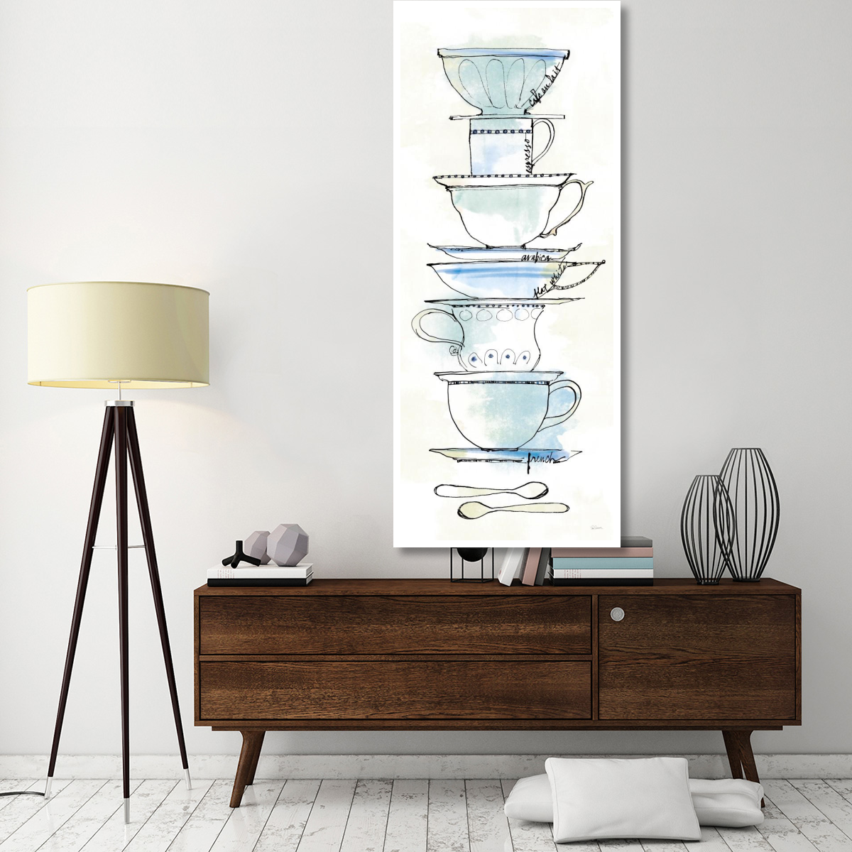 Good Brew IX -Paper Art-32&quotx77"