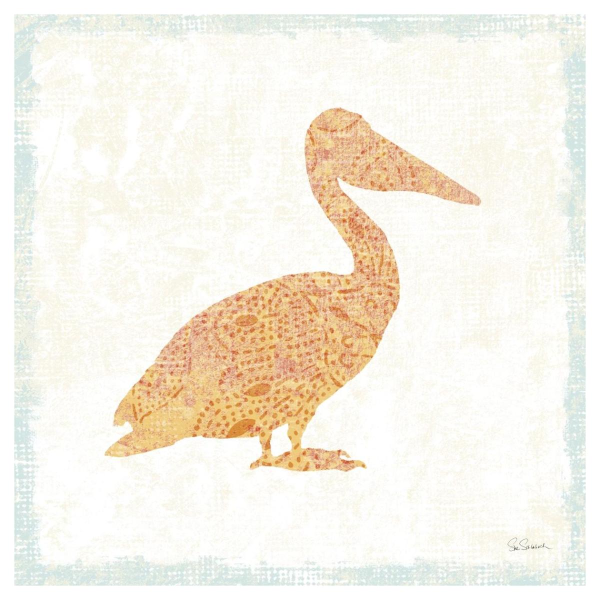 Flamingo Tropicale IX -Paper Art-42"x42"