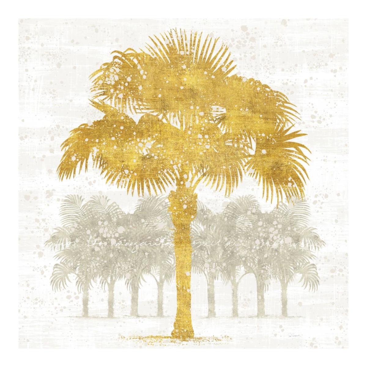 Palm Coast V -Paper Art-20"x20"