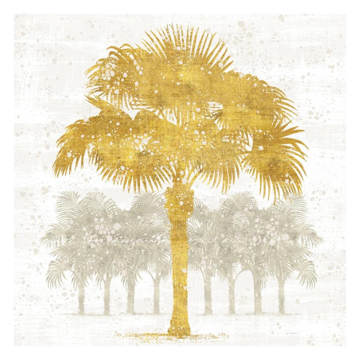 Palm Coast V -Paper Art-26"x26"