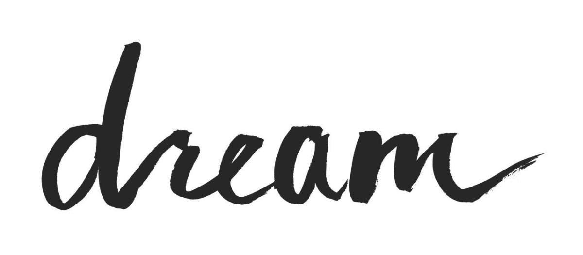 Dreamer Panel BW -Paper Art-32"x14"