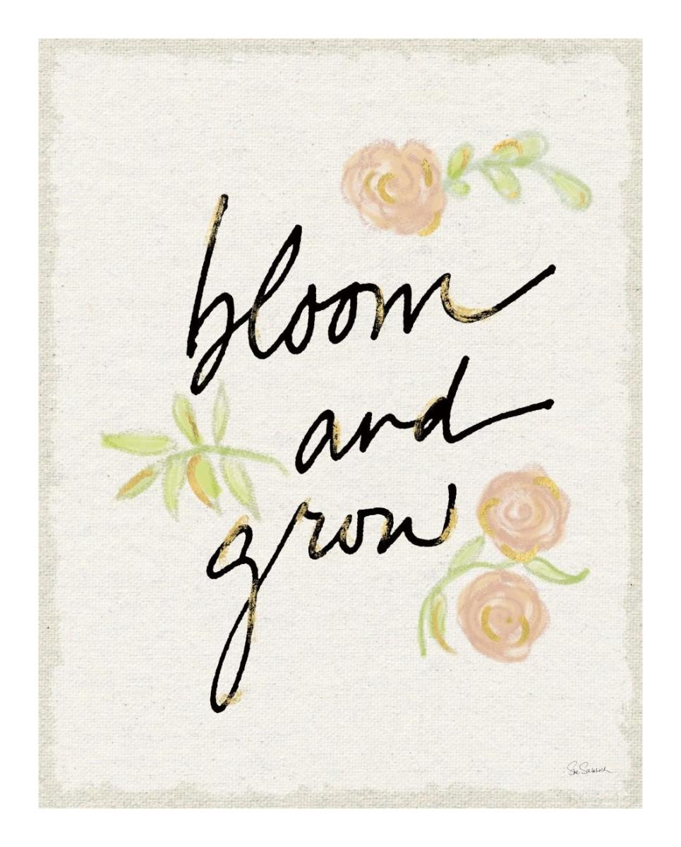 Bloom and Grow -Paper Art-18"x22"
