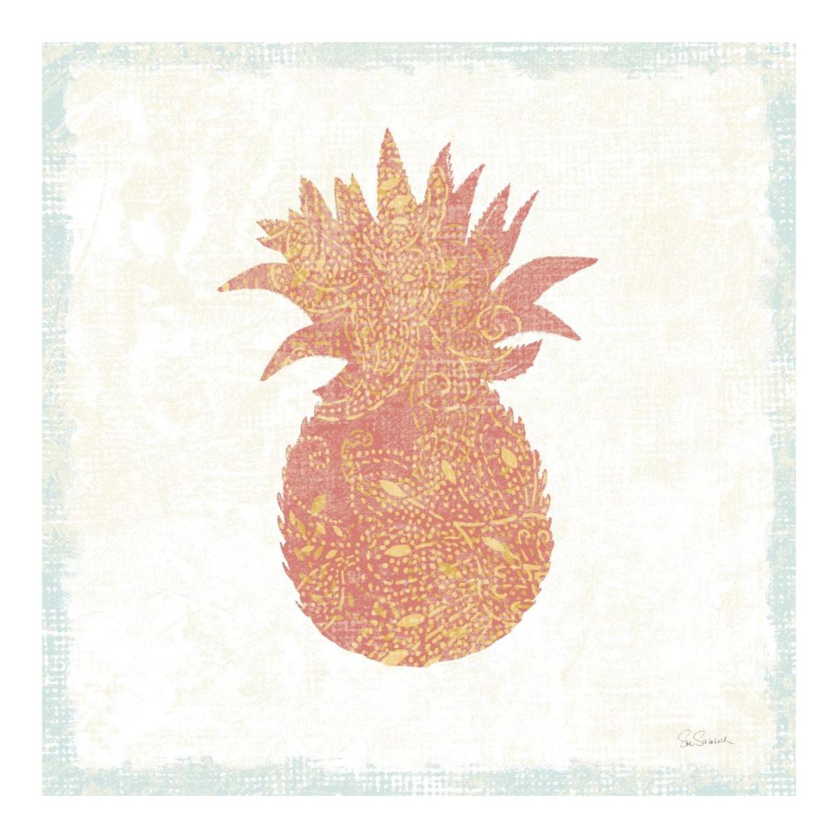 Flamingo Tropicale X Pink and Orange -Paper Art-20"x20"