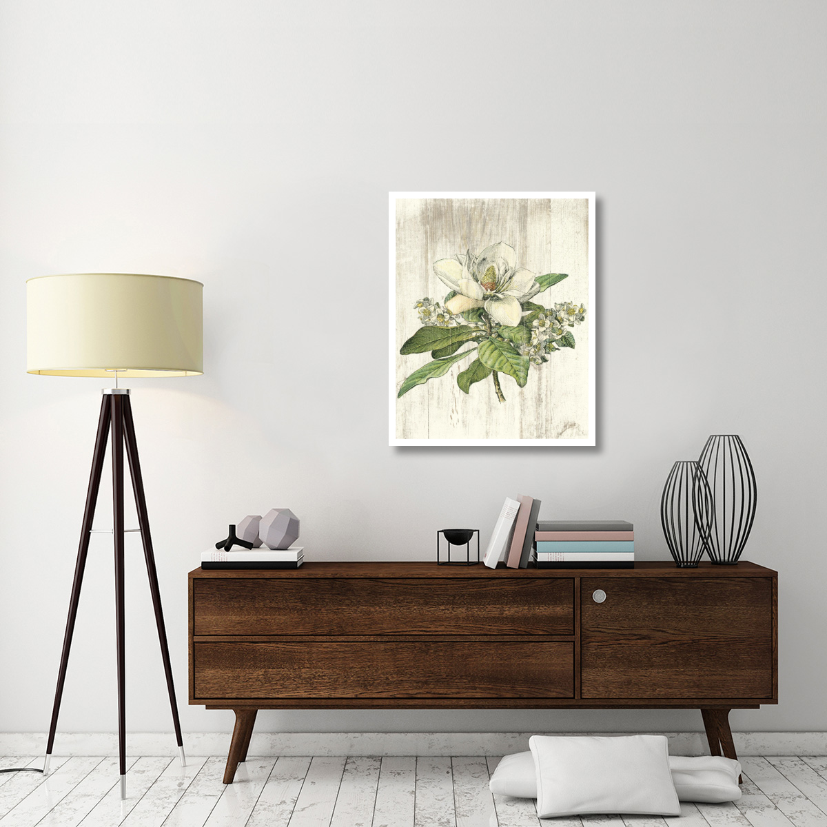 Magnolia de Printemps no Words -Paper Art-30&quotx37"