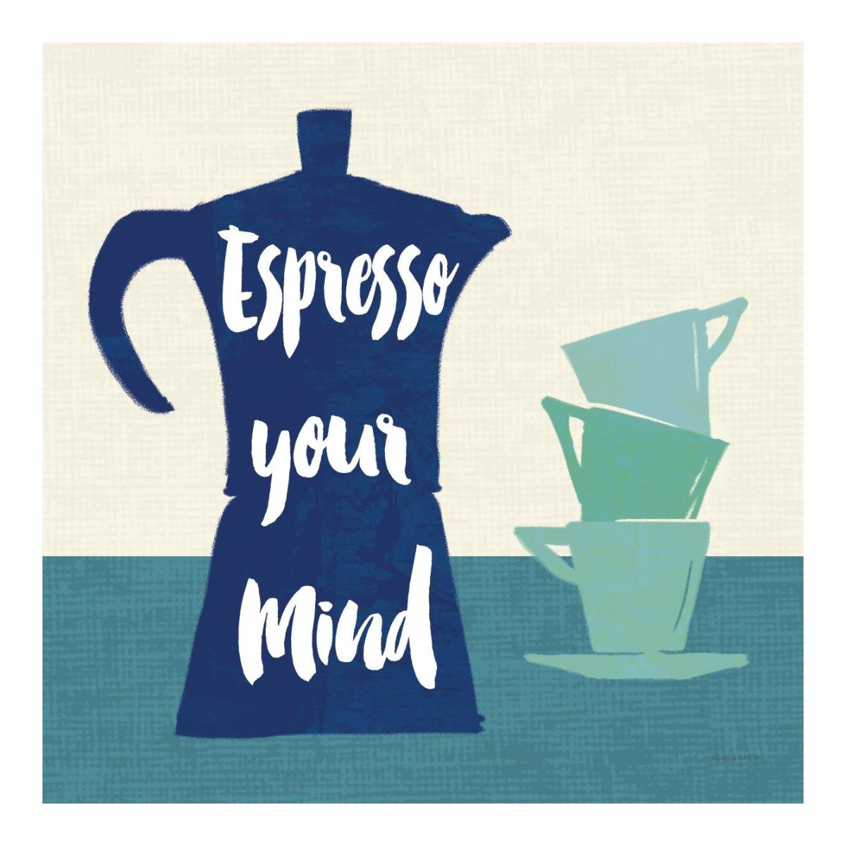 Linen Coffee I Light -Paper Art-20"x20"