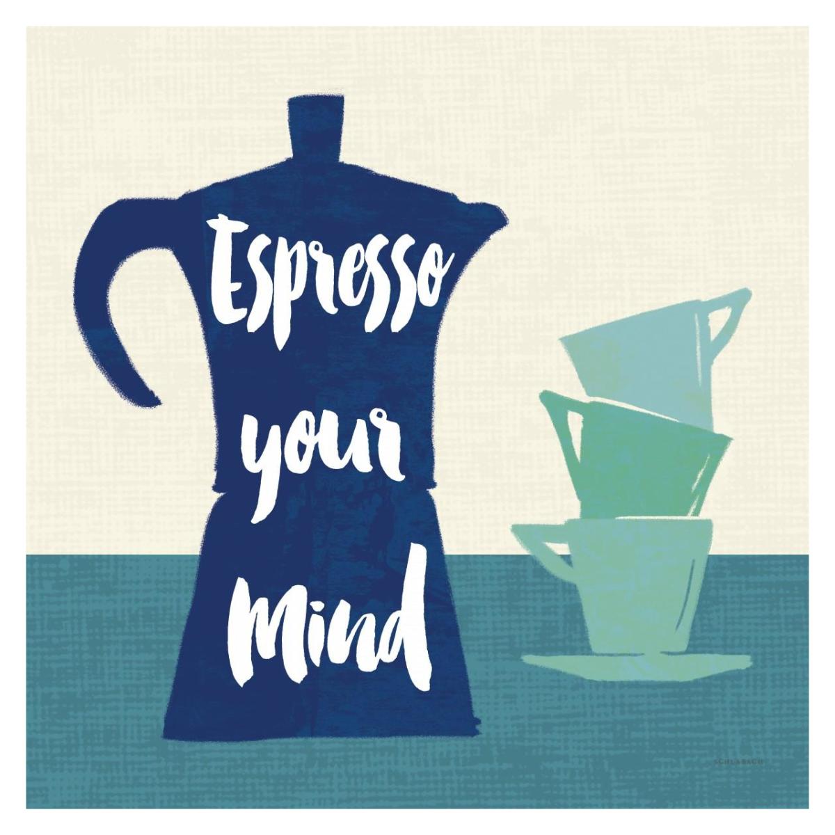 Linen Coffee I Light -Paper Art-32"x32"