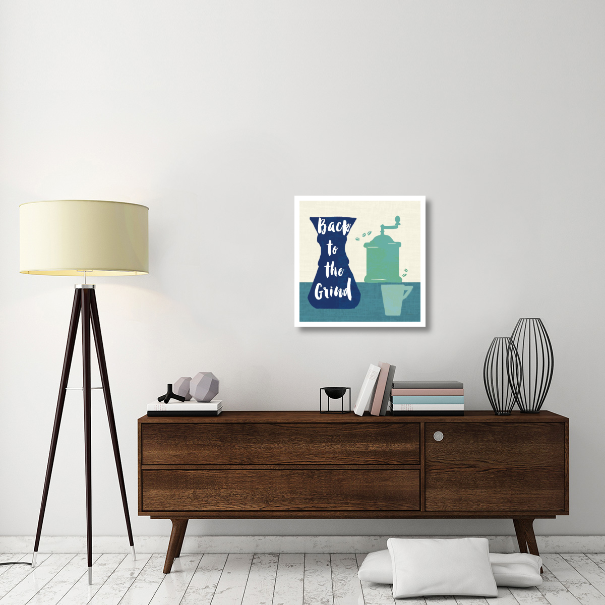 Linen Coffee IV Light -Paper Art-26&quotx26"
