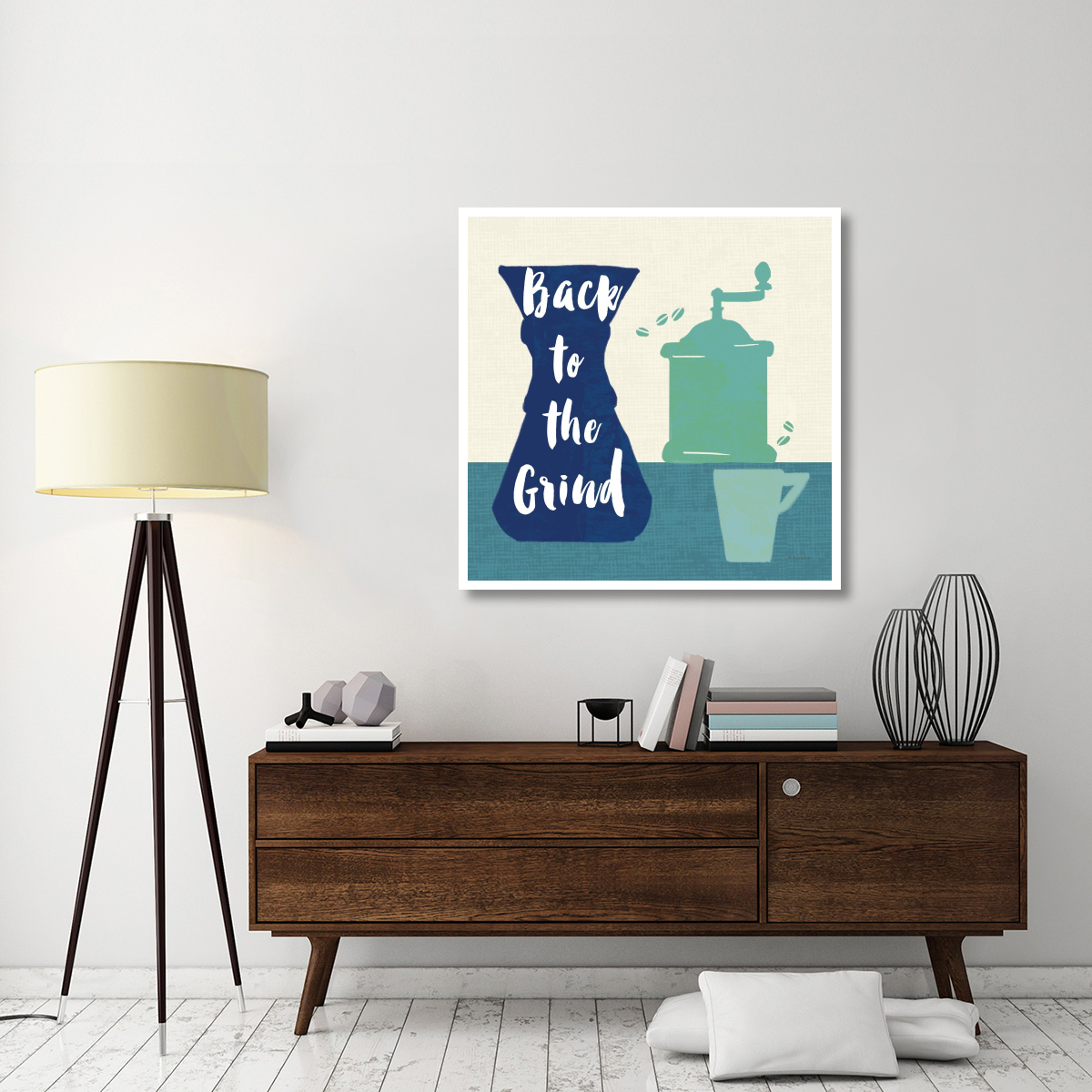 Linen Coffee IV Light -Paper Art-42&quotx42"