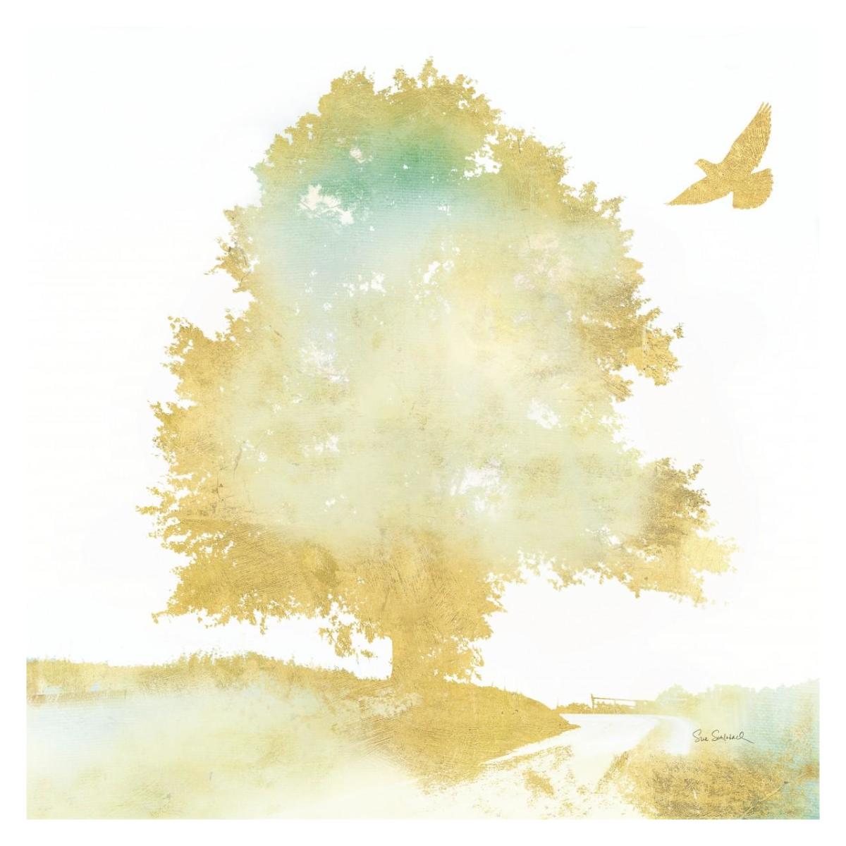 Dream Tree II -Paper Art-32"x32"
