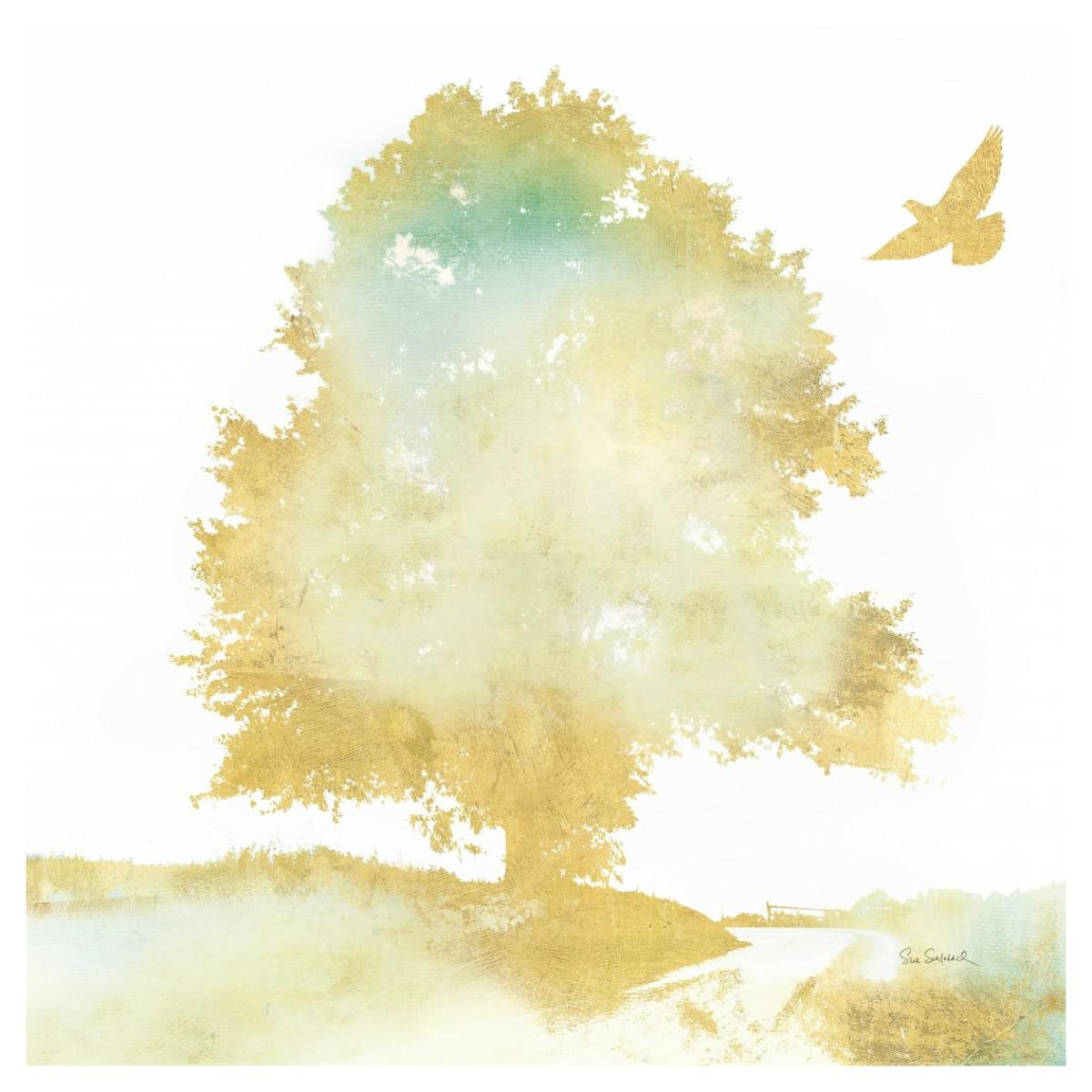 Dream Tree II -Paper Art-42"x42"