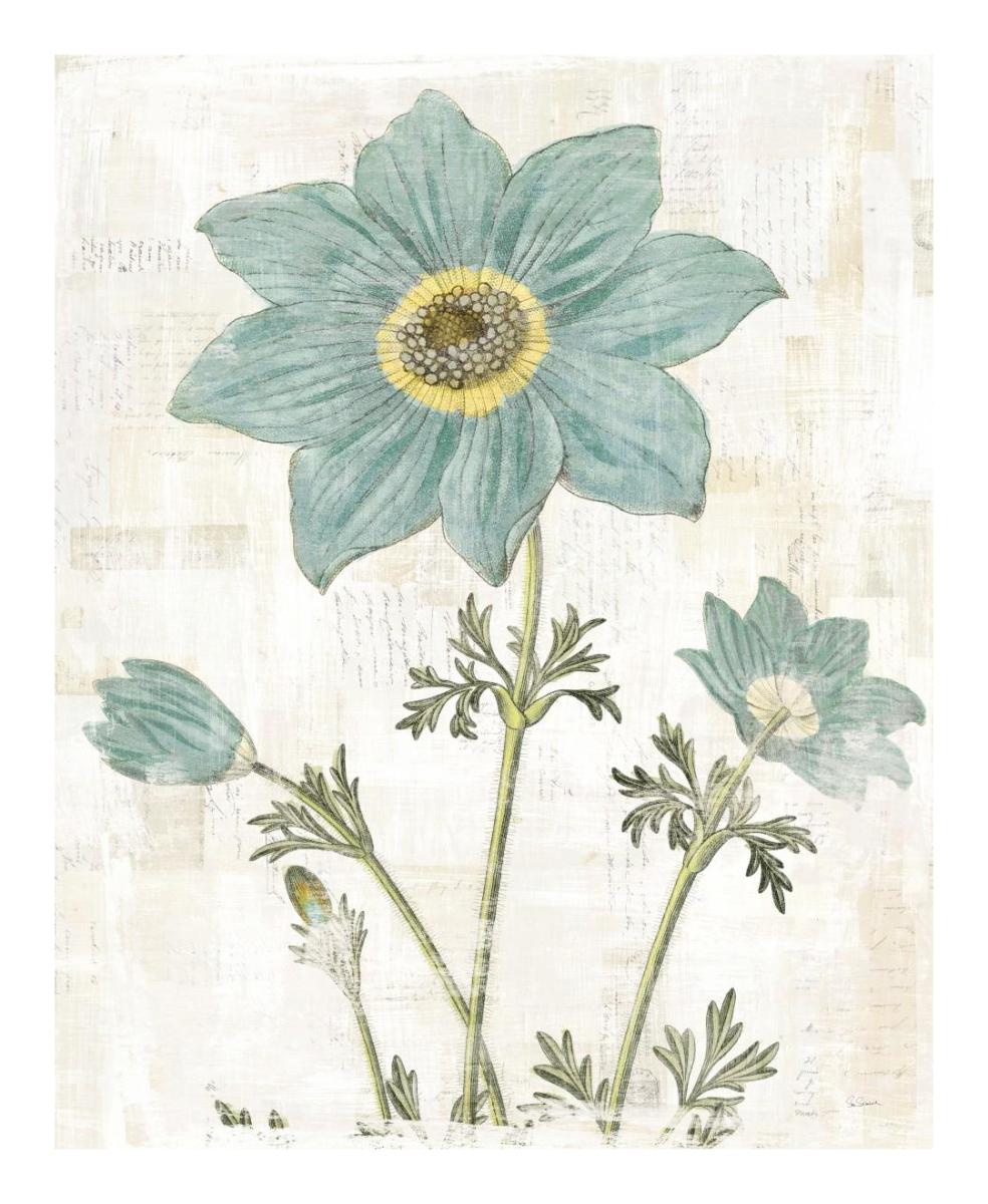 Bloemen Boek III -Paper Art-18"x22"