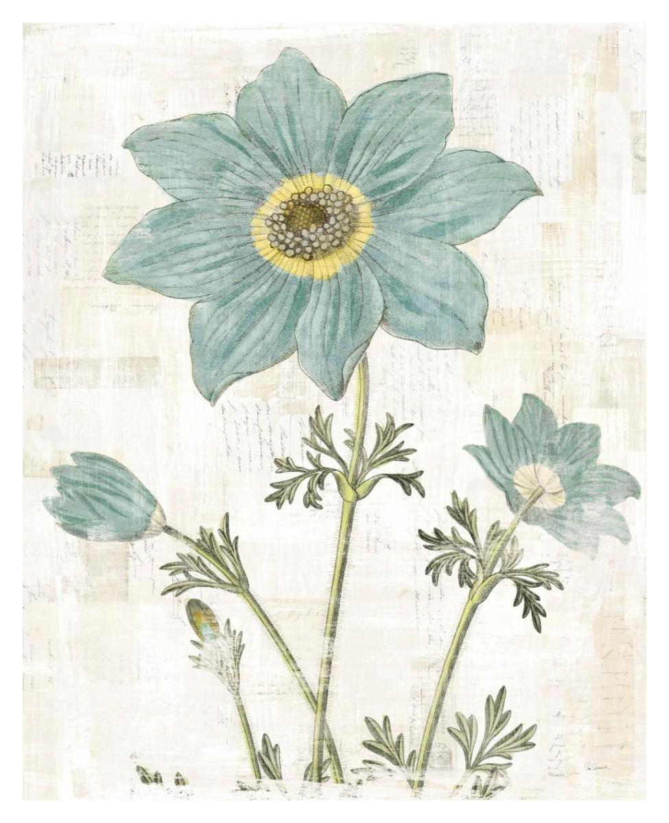 Bloemen Boek III -Paper Art-30"x37"