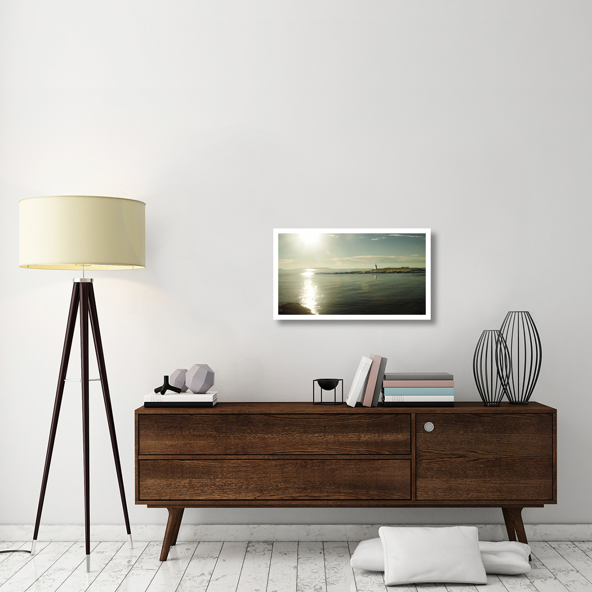 Lighthouse Sound -Paper Art-32&quotx18.5"