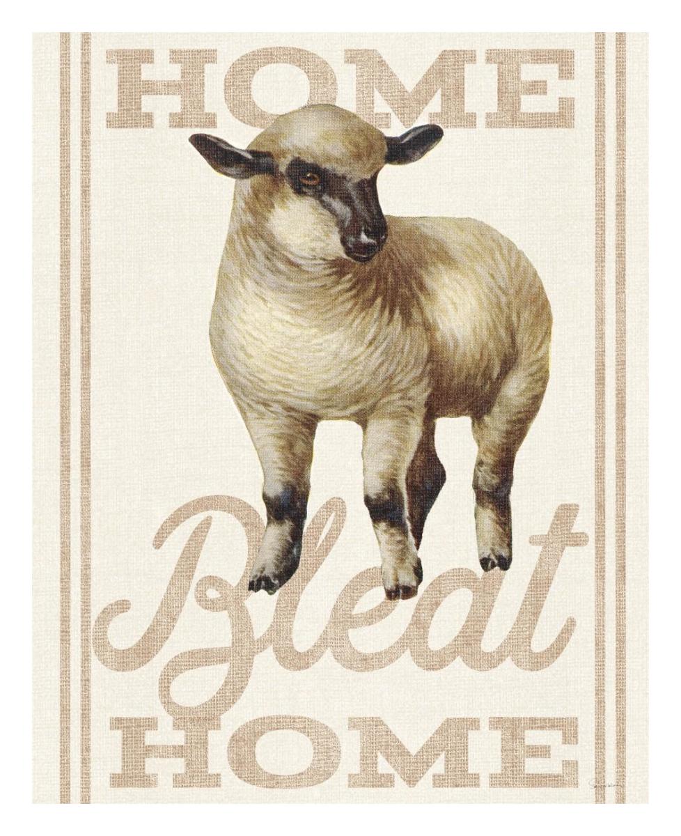Home Bleat Home -Paper Art-22"x26"