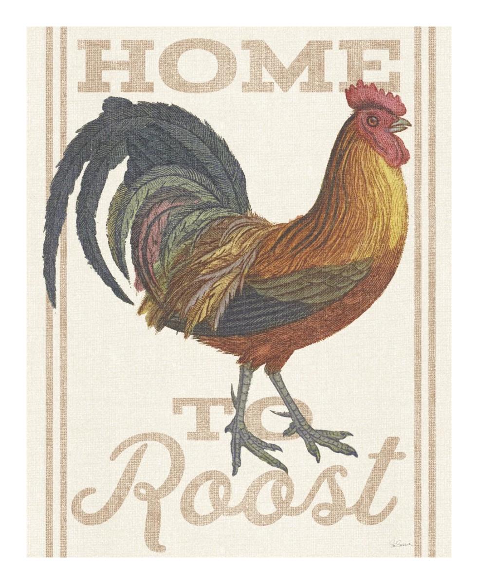 Home to Roost II -Paper Art-18"x22"