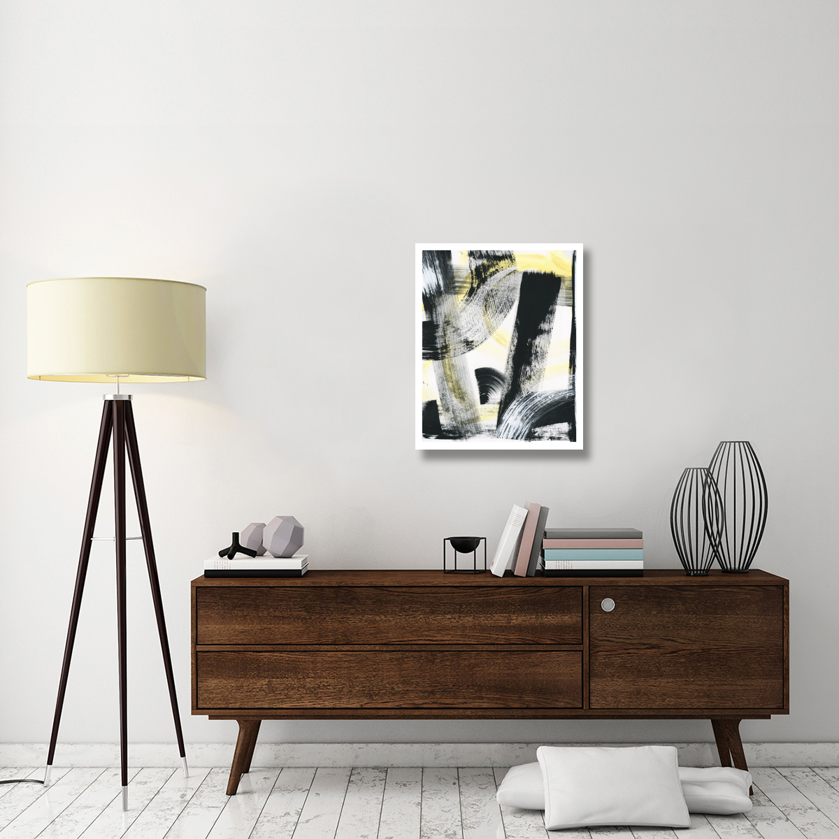 LPs in 33 II Light Yellow -Paper Art-24&quotx30"