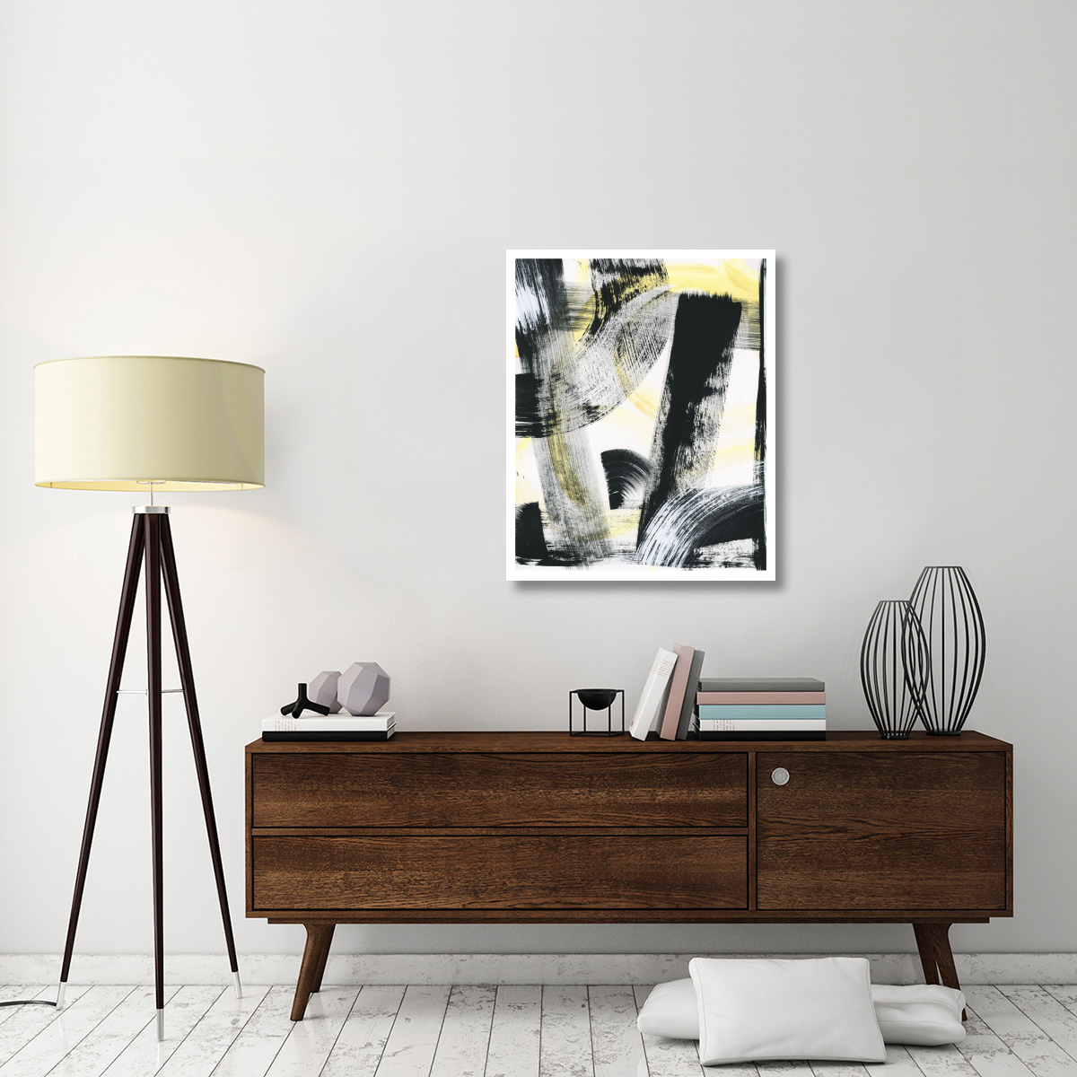 LPs in 33 II Light Yellow -Paper Art-30&quotx37"