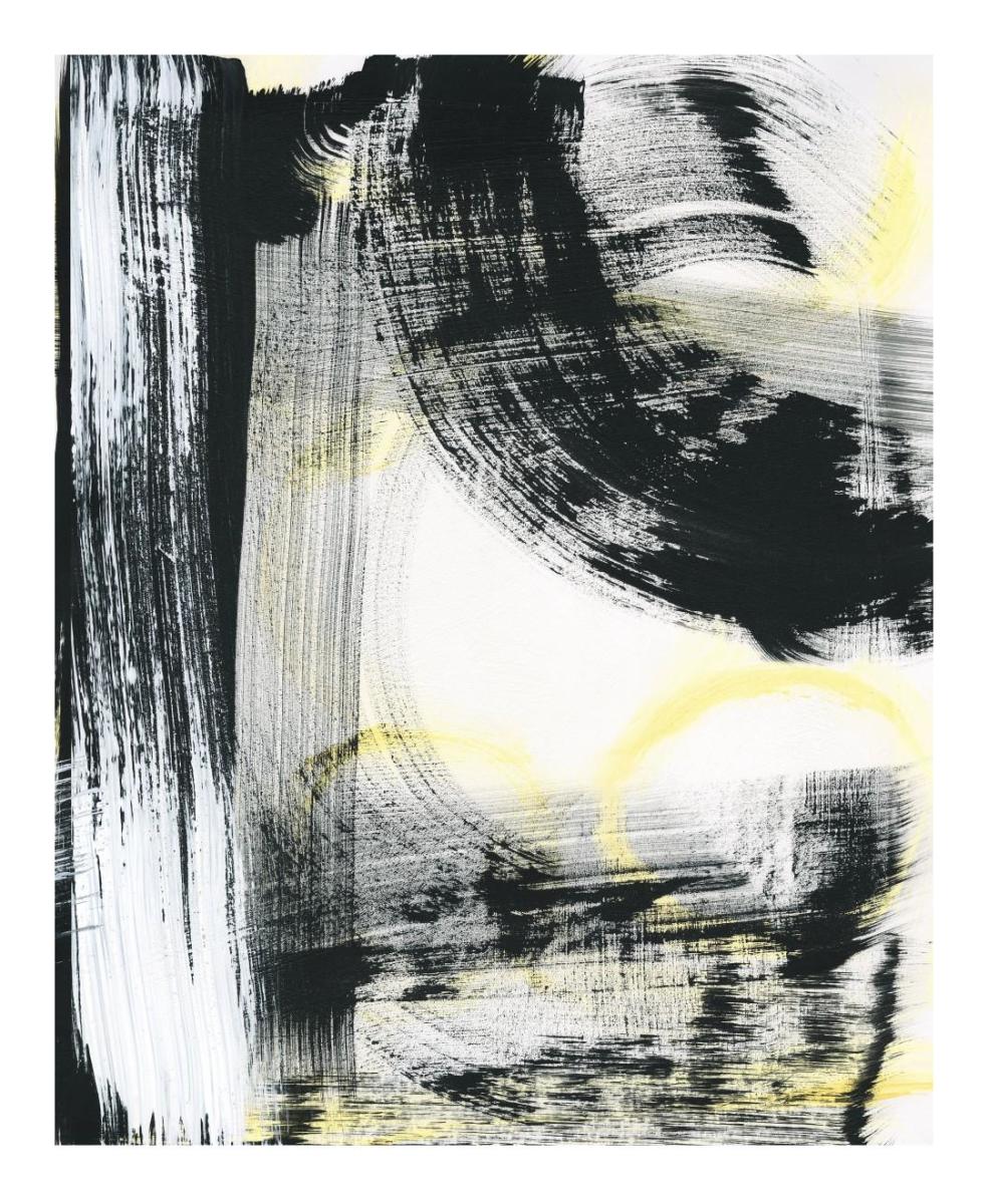 LPs in 33 III Light Yellow -Paper Art-18"x22"