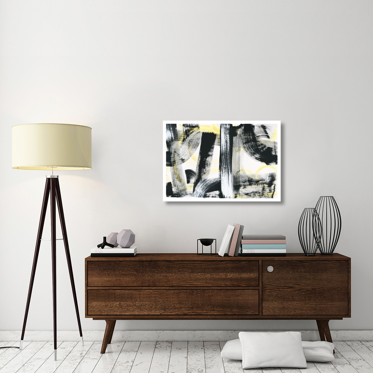 LPs in 33 Light Yellow -Paper Art-38&quotx26"