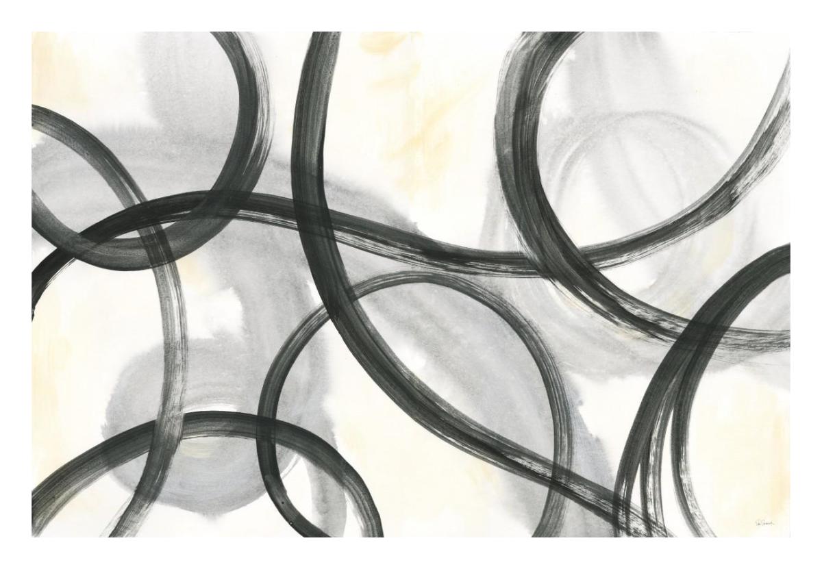 Junctions -Paper Art-26"x18"
