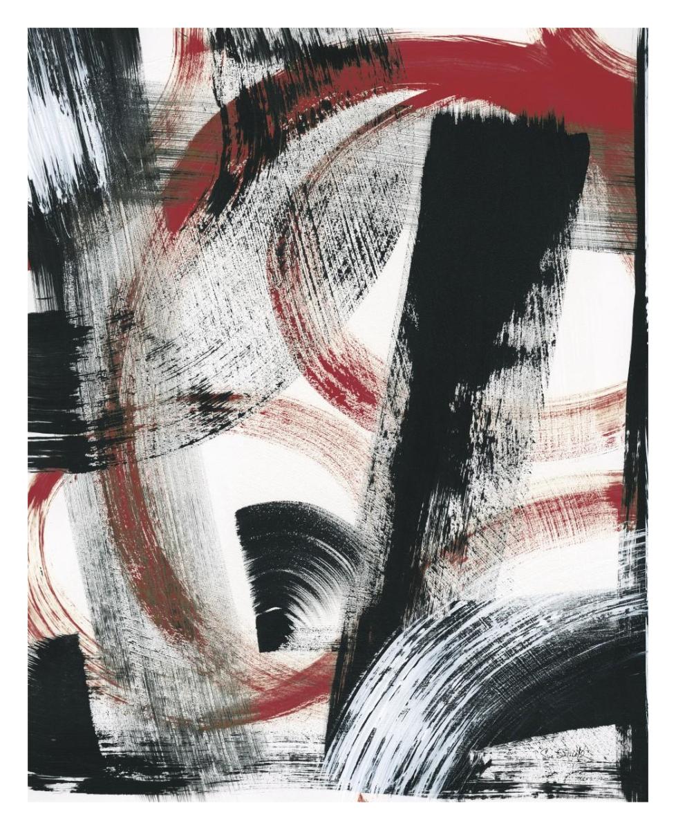 LPs in 33 II Red v2 -Paper Art-24"x30"