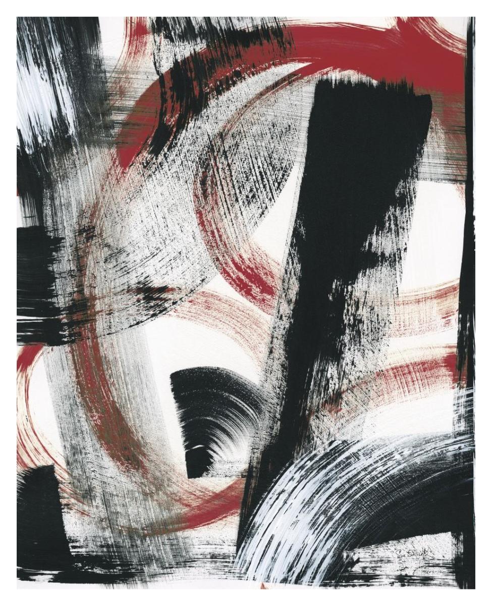 LPs in 33 II Red v2 -Paper Art-30"x37"