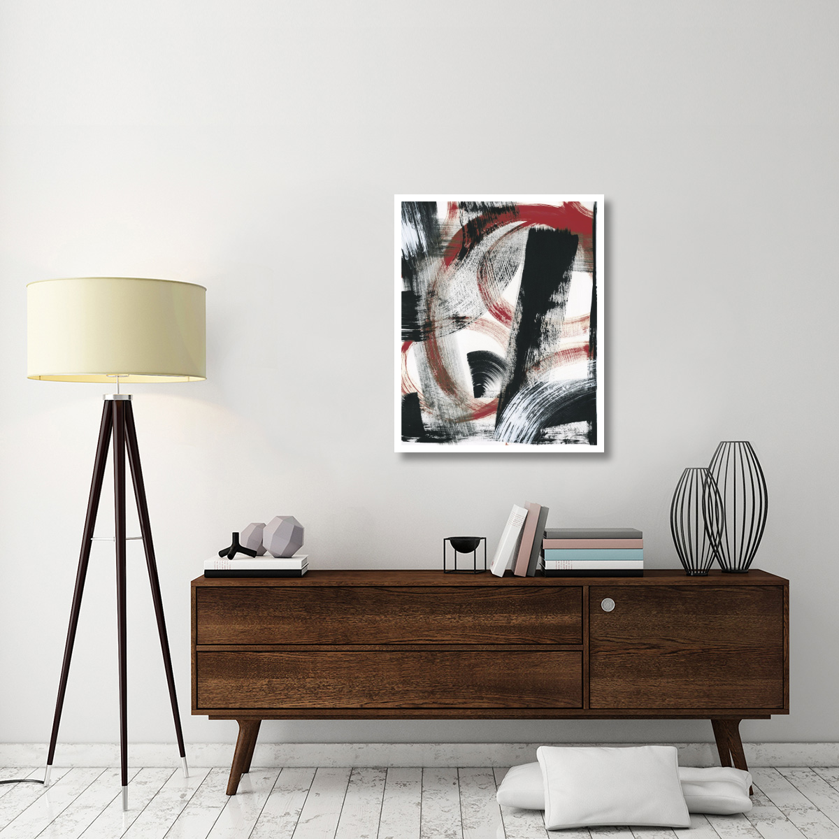 LPs in 33 II Red v2 -Paper Art-30&quotx37"